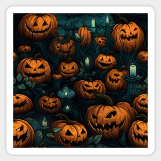 Halloween Decorations 21 - Jackolantern/Pumpkins Sticker